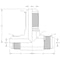World Wide Fittings Male JIC to Male JIC to Male JIC Bulkhead Tube Tee F5725X04X04X04 - alternate 2